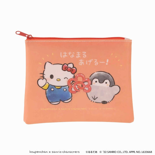 Koupen-chan× Sanrio Characters PVC Pouch (Hello Kitty)