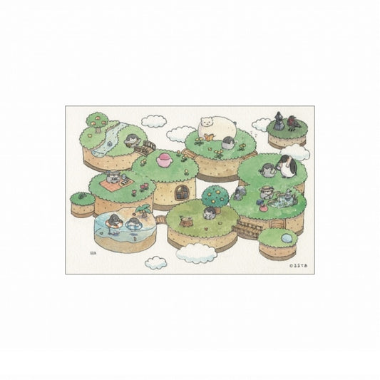 コウペンちゃん 原画のポストカード（コウペンちゃん空間）