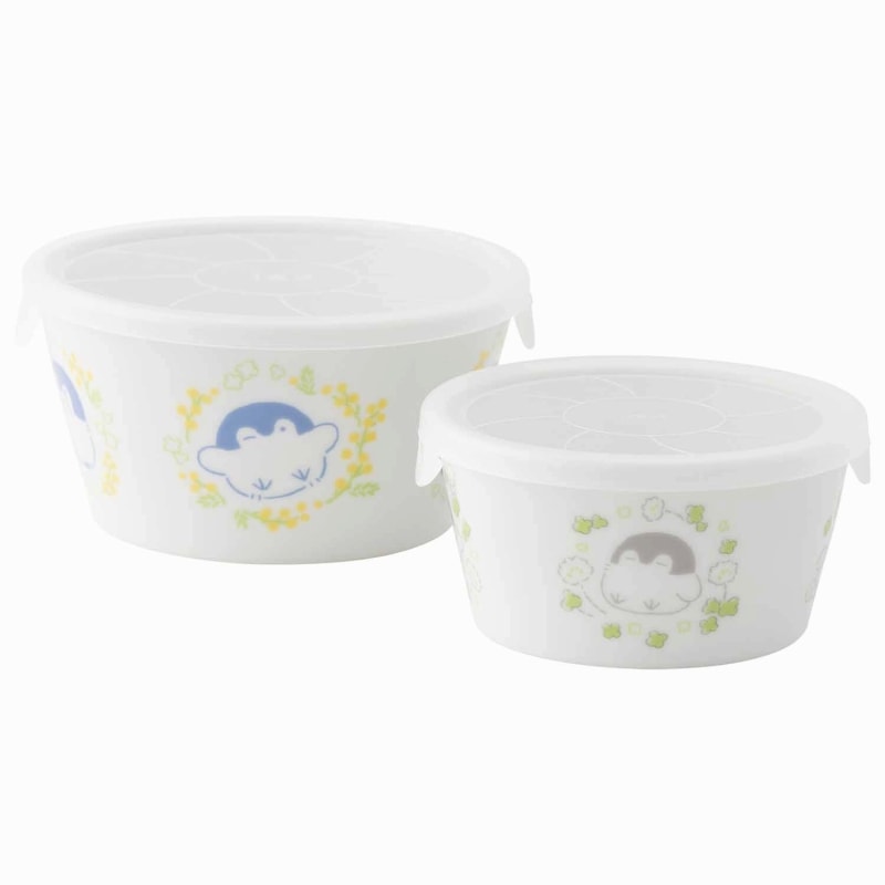コウペンちゃん 2個セットノンラップボウル（S・Mサイズ）