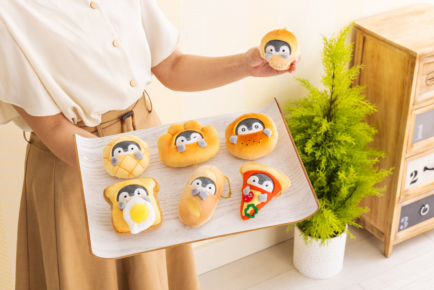 コウペンちゃん はなまるベーカリー チョココロネな繋がるマスコット