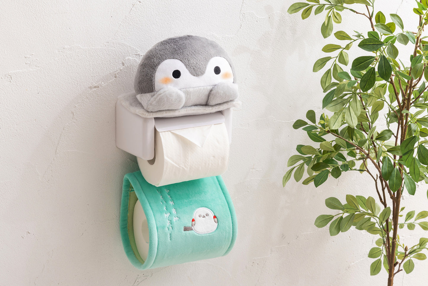 コウペンちゃん 君をみまもるぬいぐるみトイレットペーパーホルダー