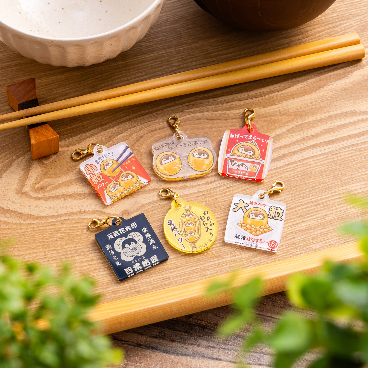 Koupen-chan I've become natto Trading acrylic charms (6 types in total)
