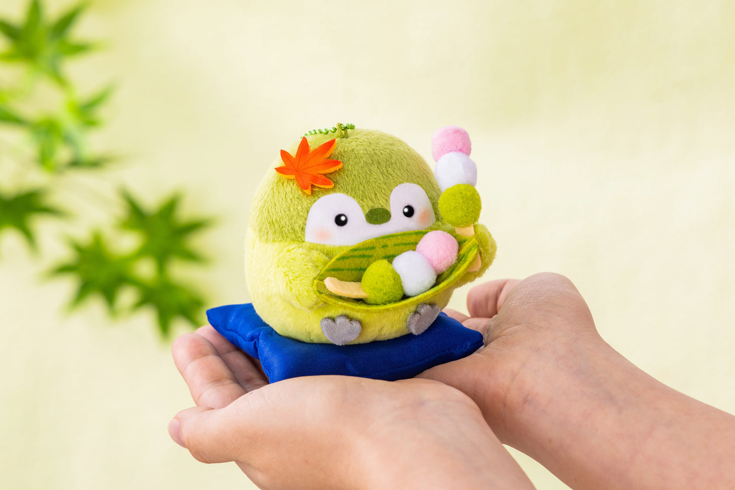 コウペンちゃん おだんごいっしょにたびよ～抹茶コウペンちゃんな手のひらマスコット