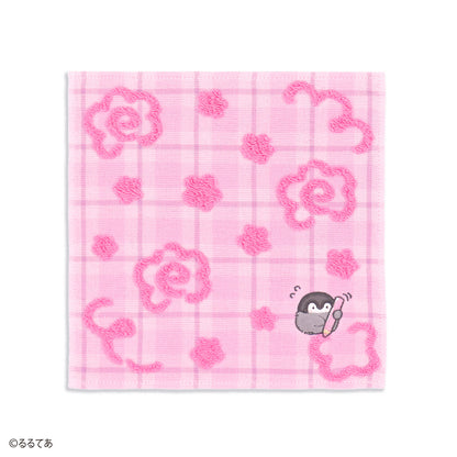コウペンちゃん 君にはなまる タオルハンカチ ピンク