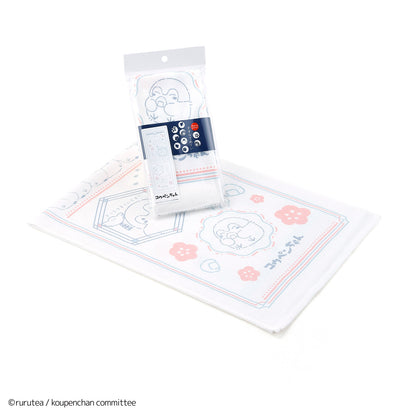 Koupen-chan,코우펜짱,点赞鹅,正能量企鵝 Haikara 手巾 蓝色