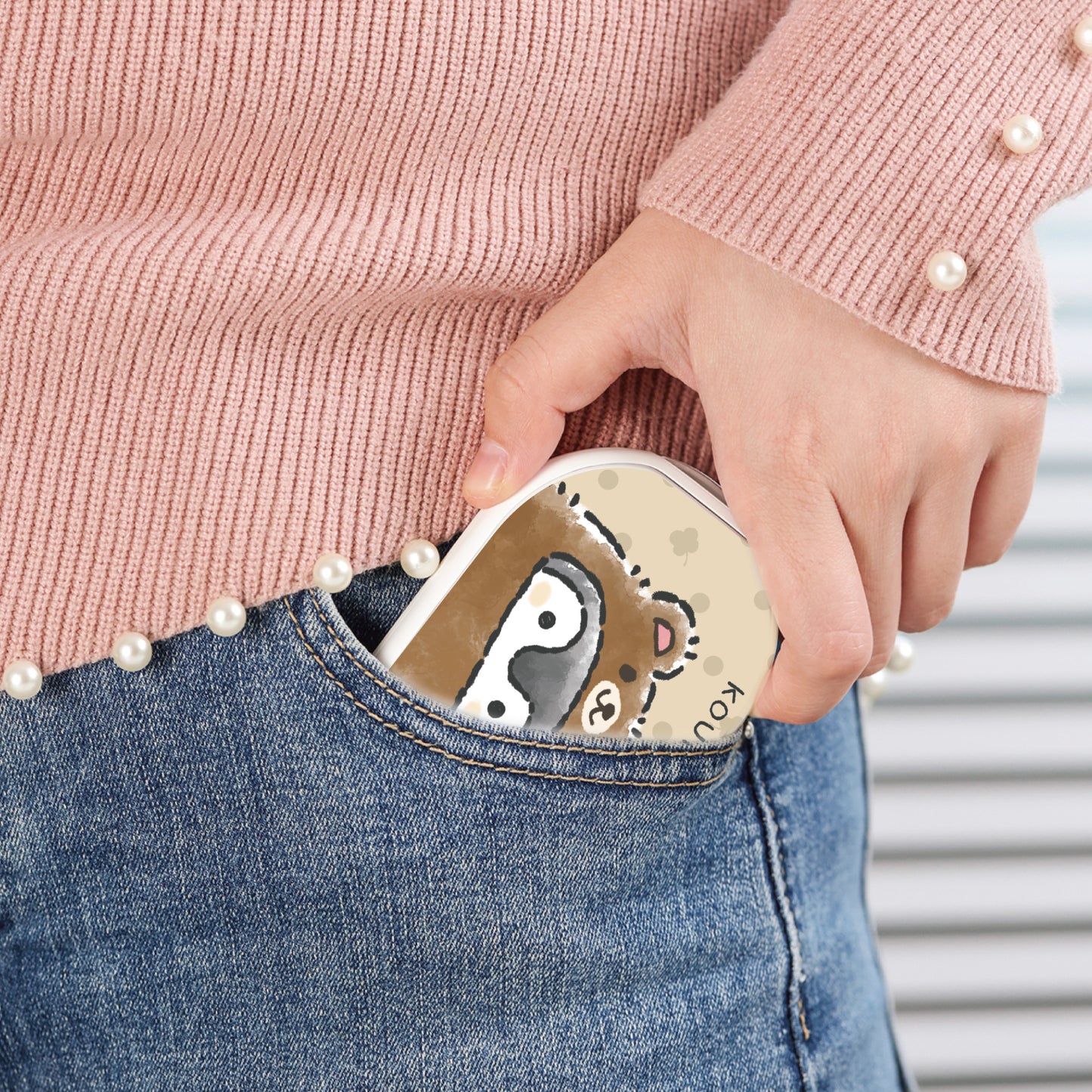 コウペンちゃん 充電式カイロ（くまさん）