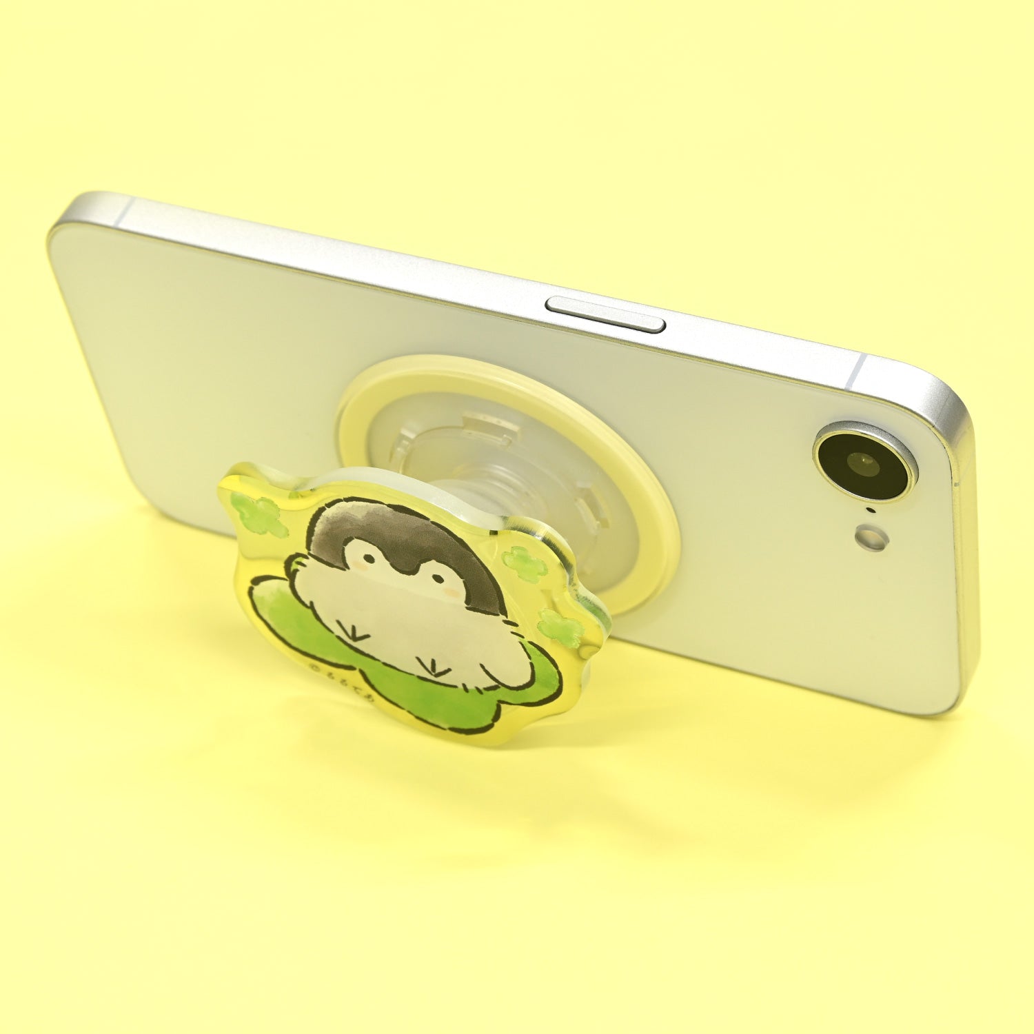 ゴロウちゃん(^^) コウペンちゃん MagSafe対応ダイカットクリアPOCOPOCO（クローバー