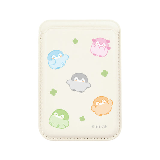 코우펜짱 MagSafe 대응 카드 월렛 총무늬