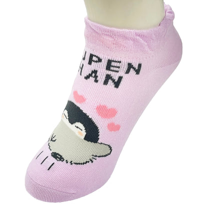 コウペンちゃん スニーカー丈ソックス（ハート柄）キッズ用