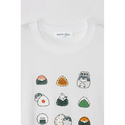 コウペンちゃん 収穫祭！ Tシャツ おにぎり ホワイト