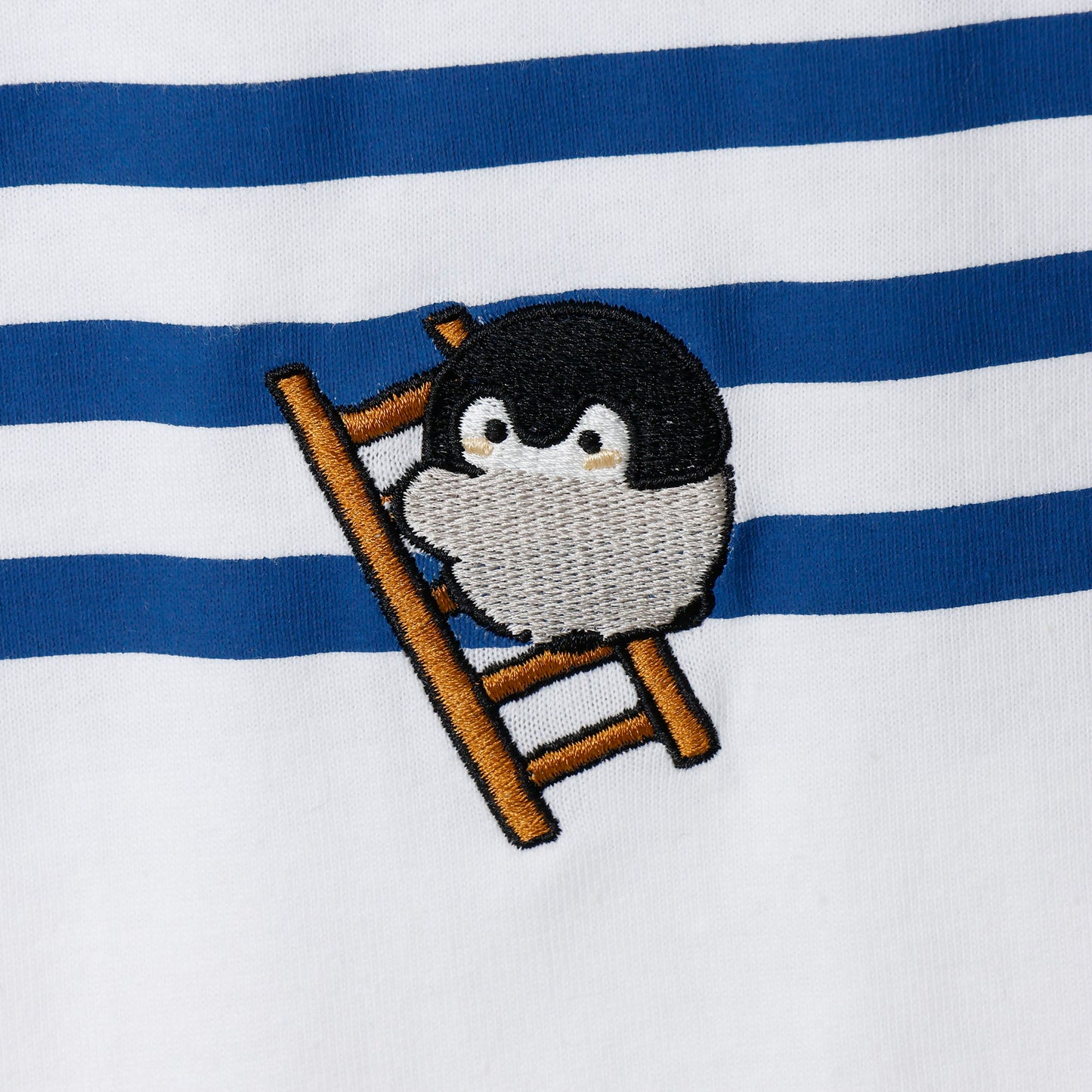 コウペンちゃん Tシャツ ボーダー ホワイト