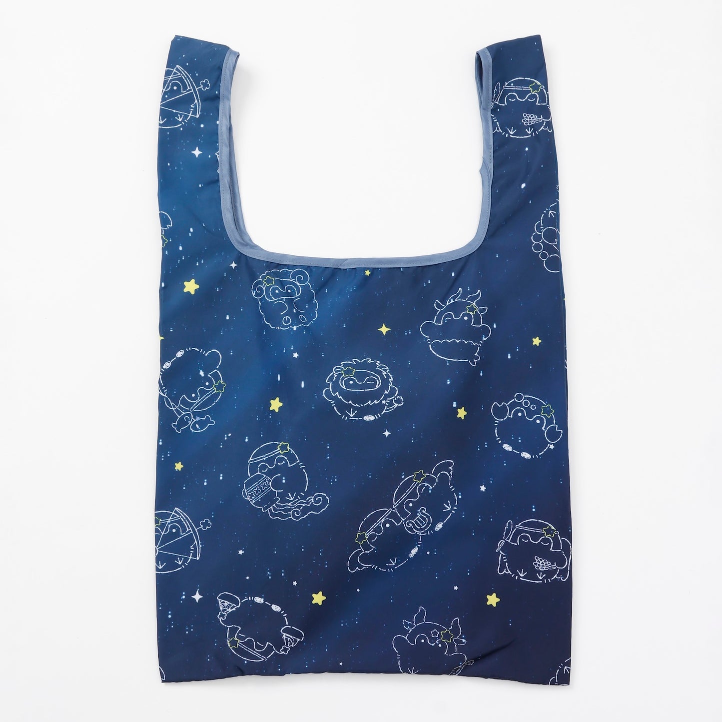 Koupen-chan,코우펜짱,点赞鹅,正能量企鵝 An eco bag that is a constellation that watches over you I will watch over you Navy ONE