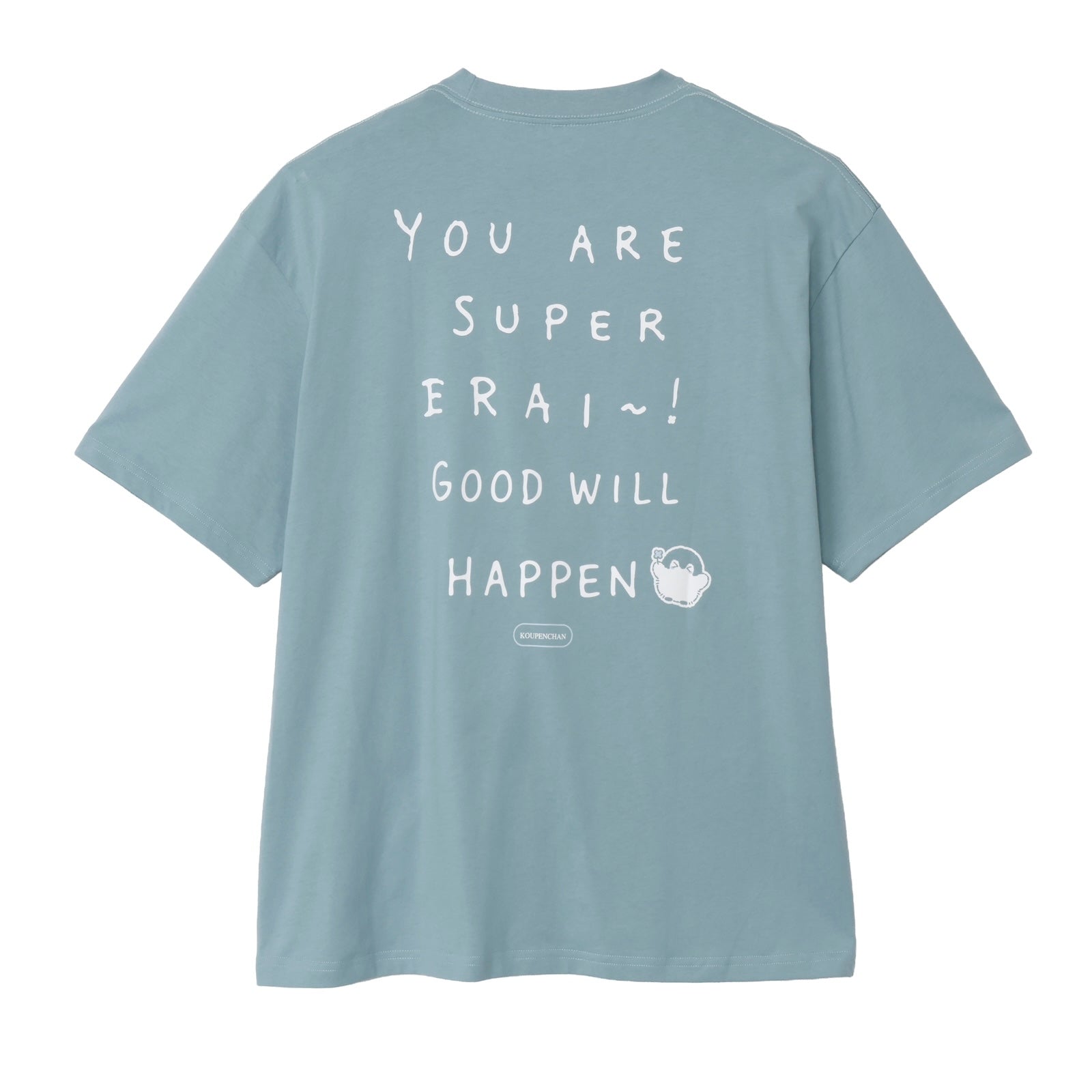 コウペンちゃん ビッグシルエットTシャツ YOU ARE SUPER ERAI