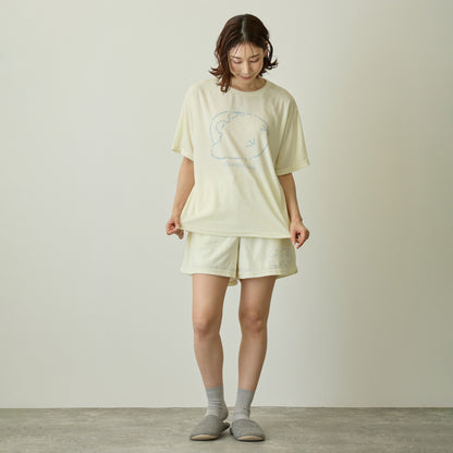 コウペンちゃん ルームウェアセットアップ たびすぎたなあ... アイボリー
