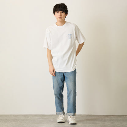 Koupen-chan T-shirt Egg dishes white