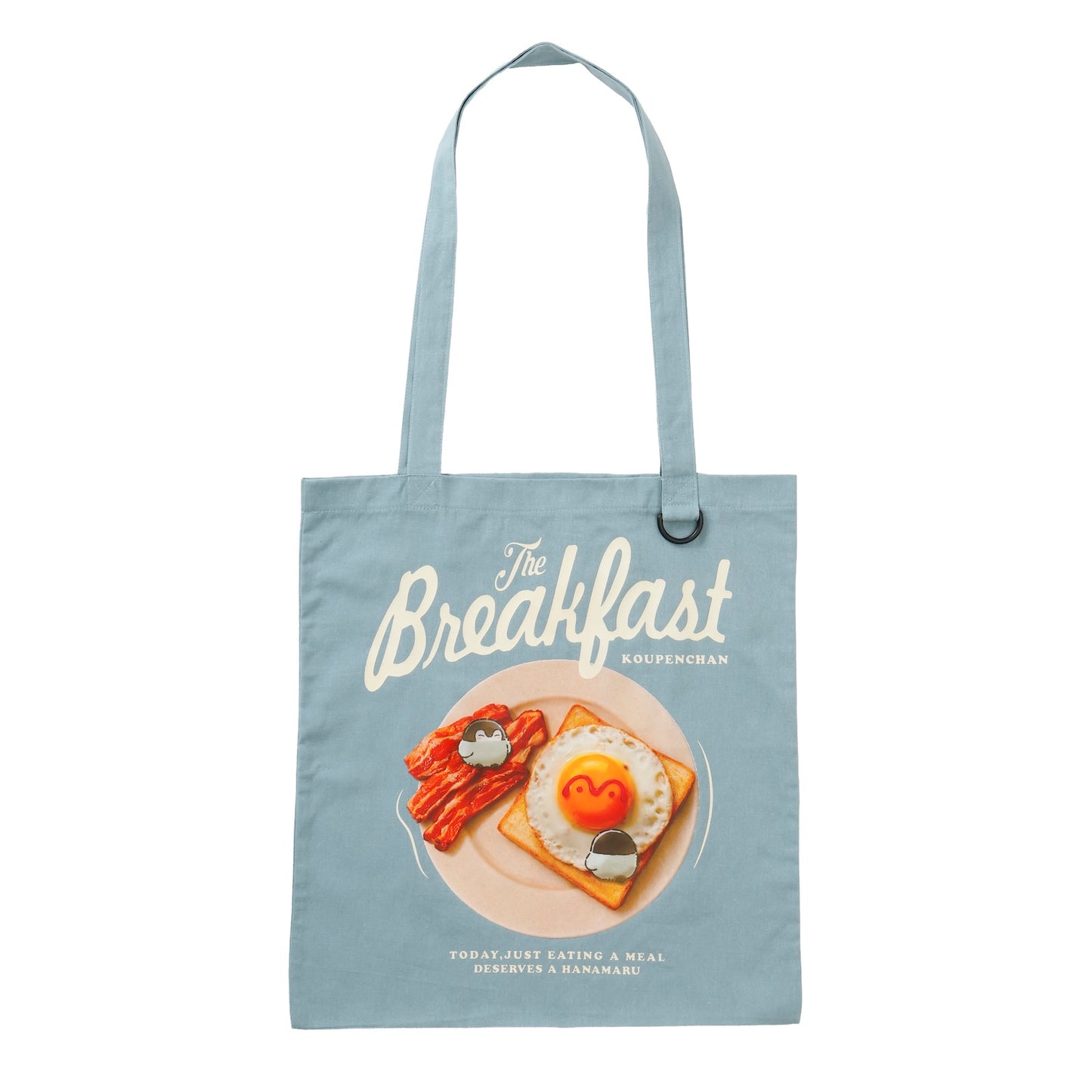 Koupen-chan Tote bag Breakfast blue gray ONE