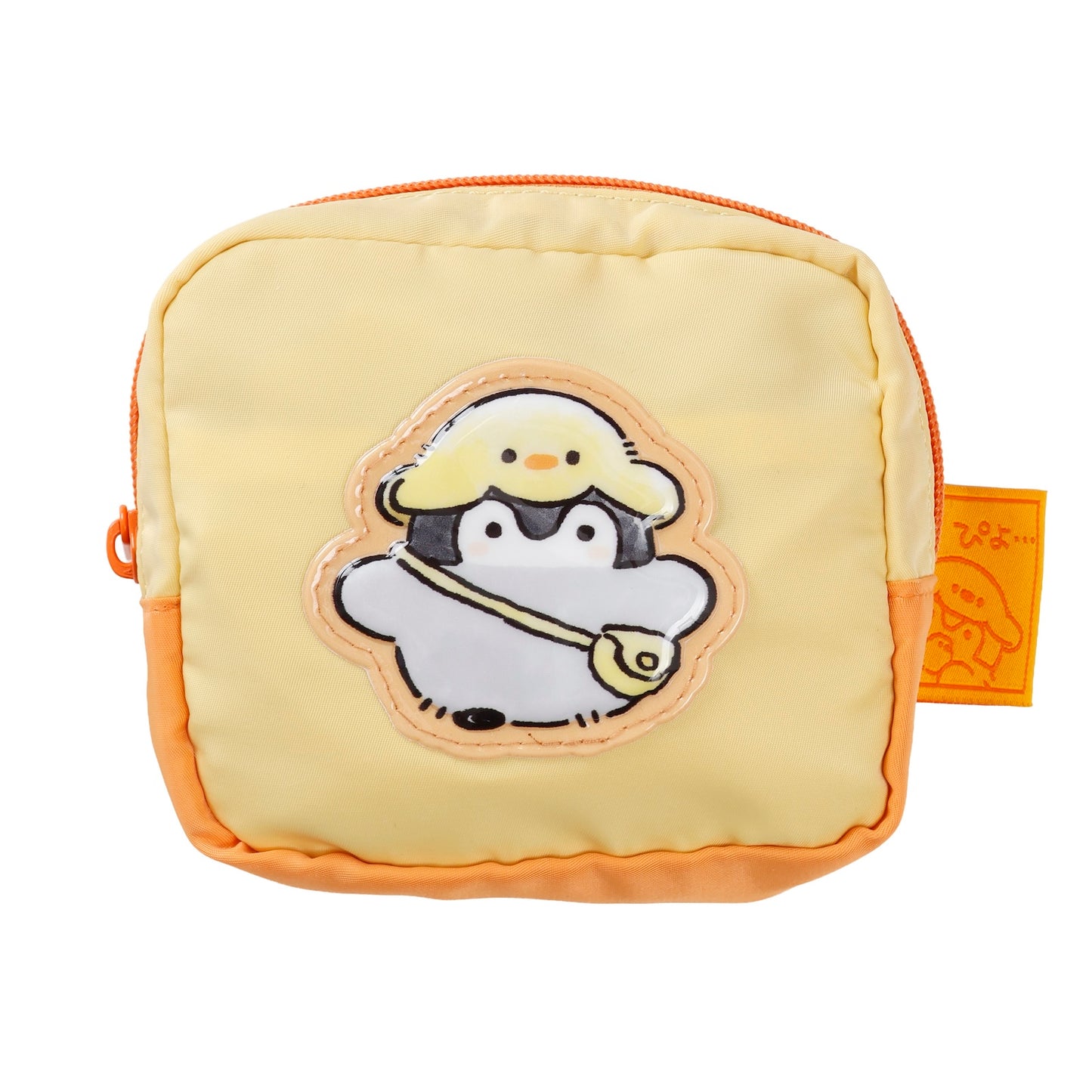 コウペンちゃん ぷっくりアップリケポーチ ぴよ… イエロー