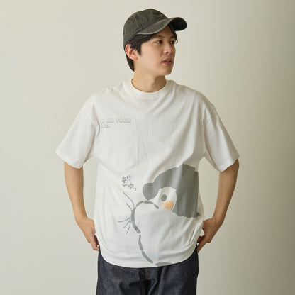 코우펜짱 티셔츠 꼬옥 화이트