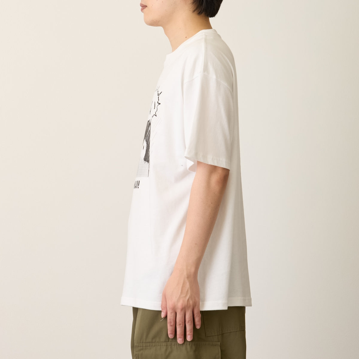 コウペンちゃん Tシャツ 寒い ホワイト