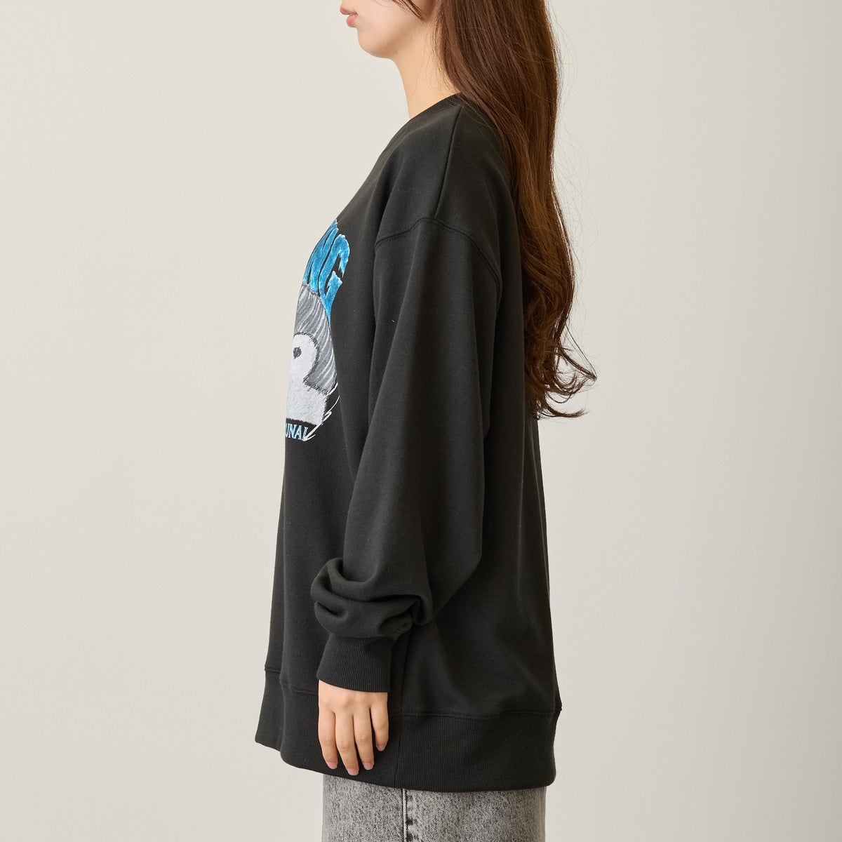 Koupen-chan sweatshirt cold black