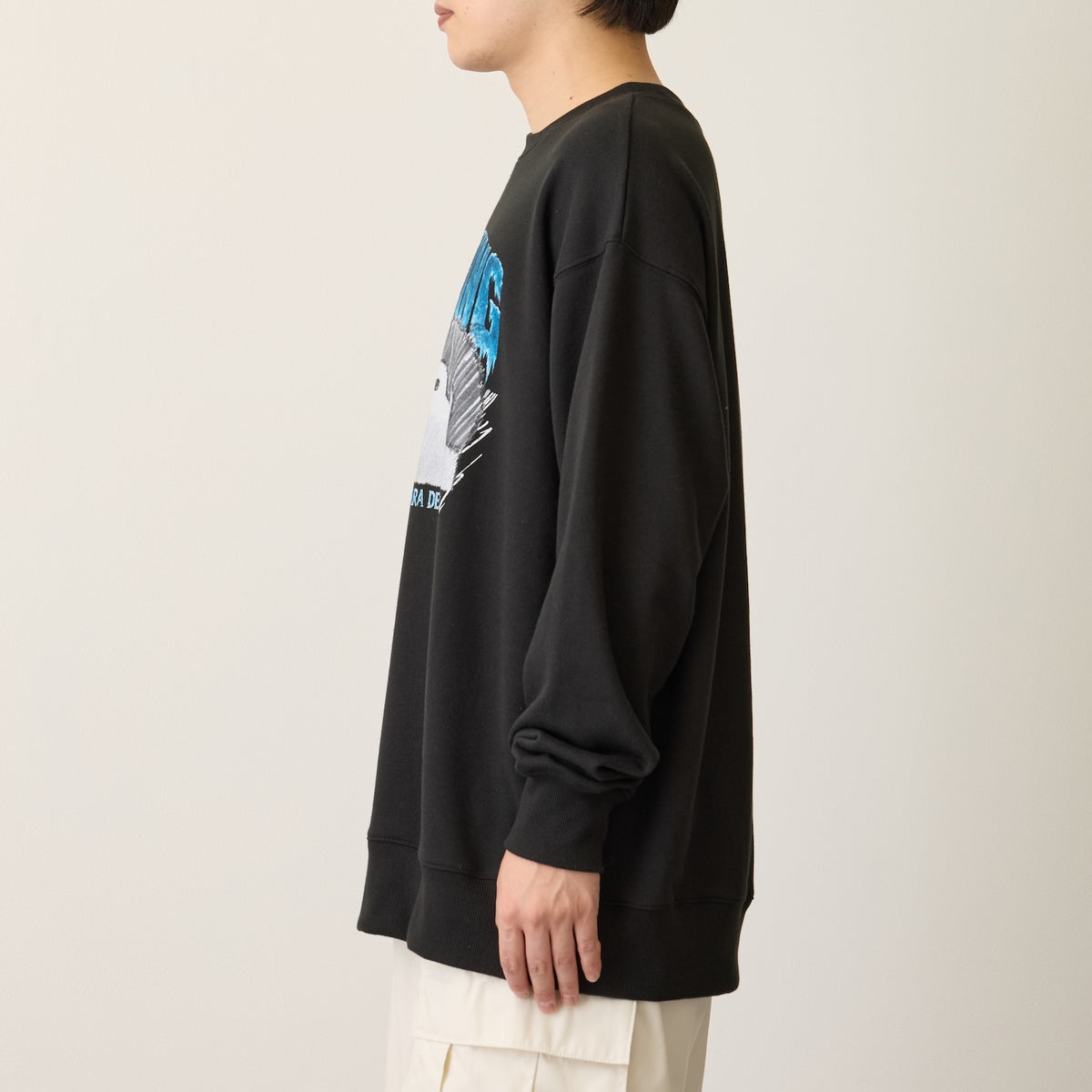 Koupen-chan sweatshirt cold black