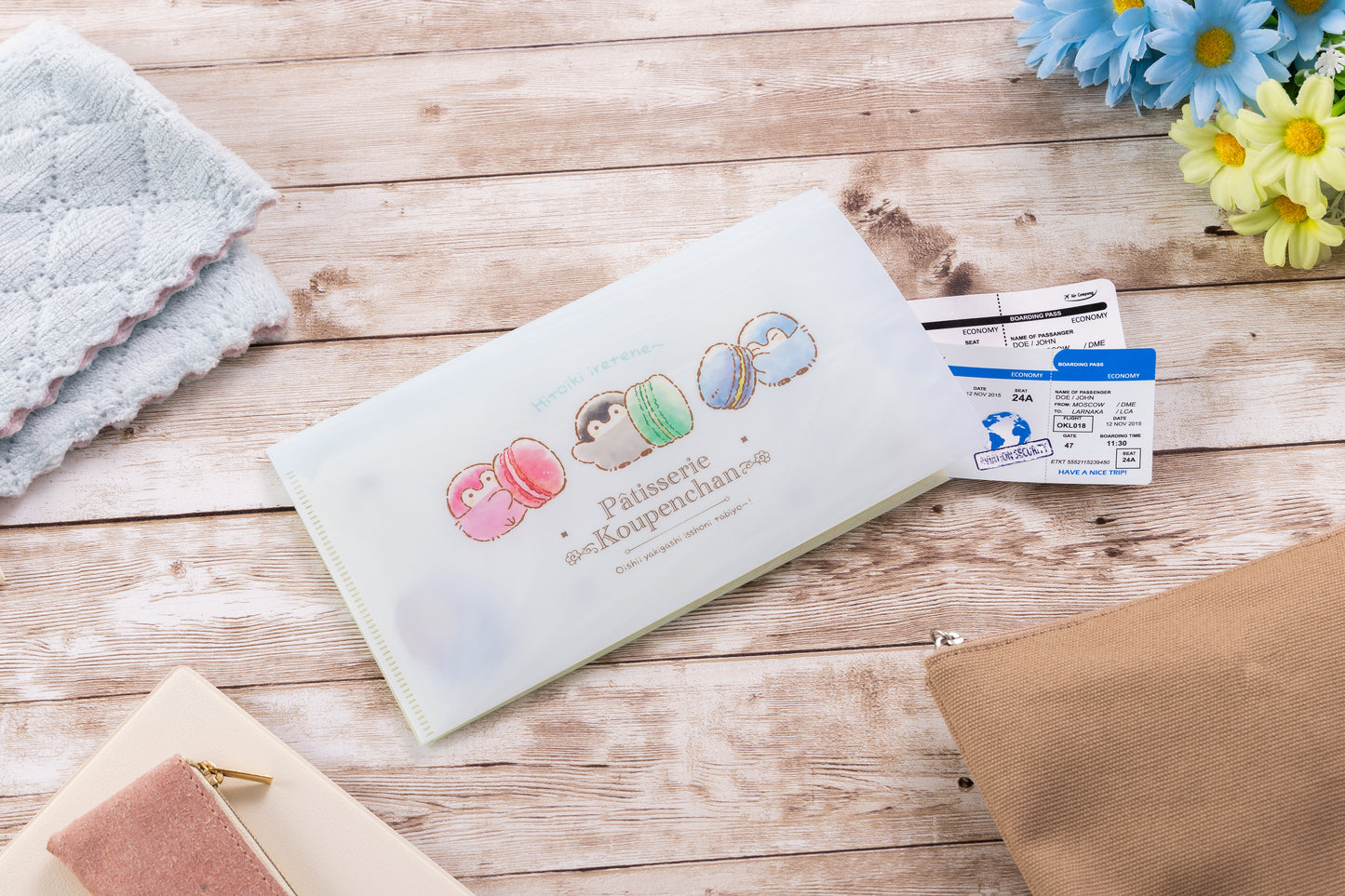 コウペンちゃん 焼き菓子ティータイム チケットファイル