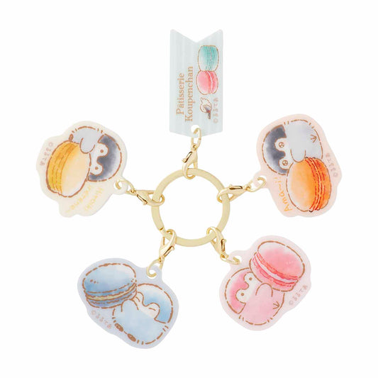 コウペンちゃん 焼き菓子ティータイム 5連アクリルキーホルダー