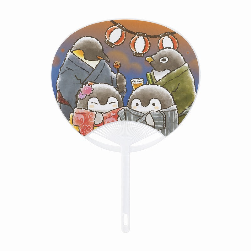 コウペンちゃん お祭りわっしょい！ キラキラ箔押しうちわ（盆踊り）