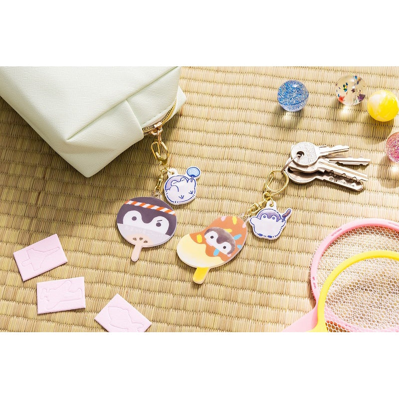 コウペンちゃん お祭りわっしょい！ チャーム付きアクリルキーホルダー（チョコななな）