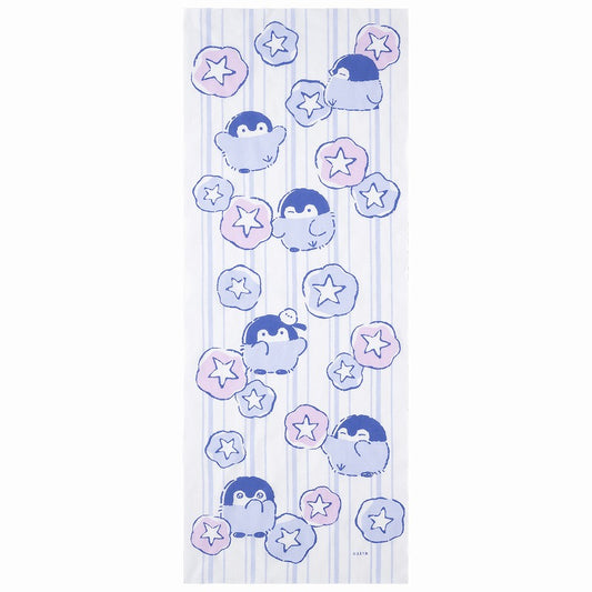 コウペンちゃん お祭りわっしょい！ てぬぐい（朝顔）