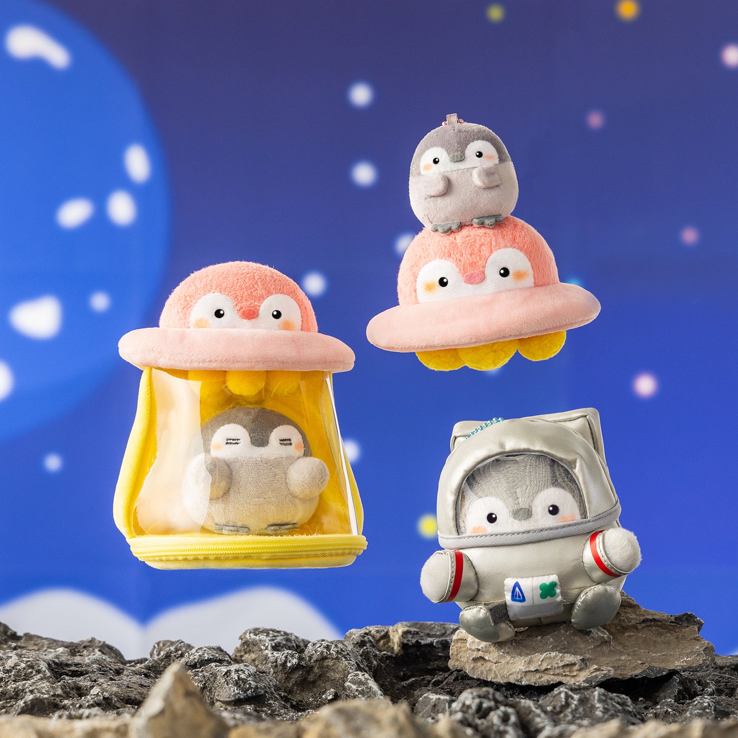 コウペンちゃん UFOにさらわれちゃう～なマスコットポーチ