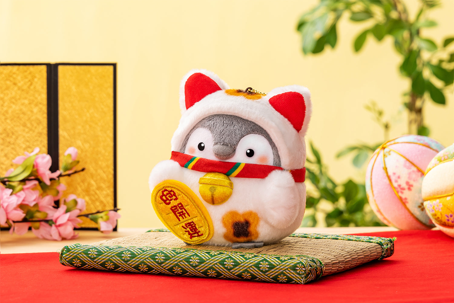 コウペンちゃん 招き猫さんになっちゃった～なマスコット – コウペン