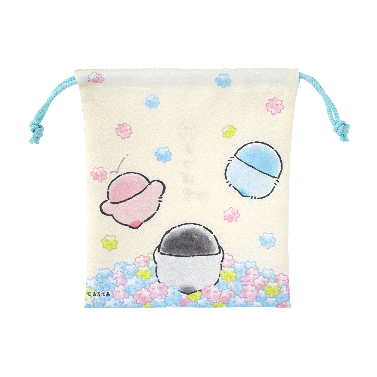 コウペンちゃん はんなりよつば堂 ほどよいサイズの巾着