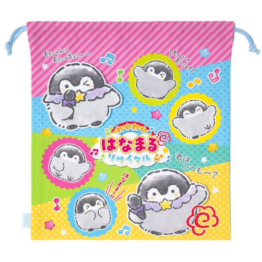 コウペンちゃん わくわく！はなまるリサイタル 大きめ巾着