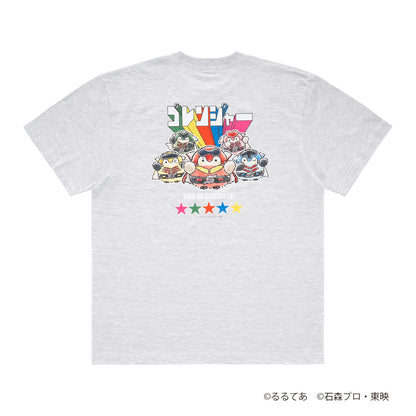 ゴレンジャー×コウペンちゃん Tシャツ 君のおたすけ隊（フリーサイズ）