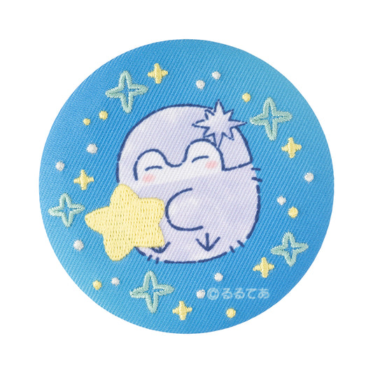 Koupen-chan Embroidered brooch with a constellation that watches over you (blue)