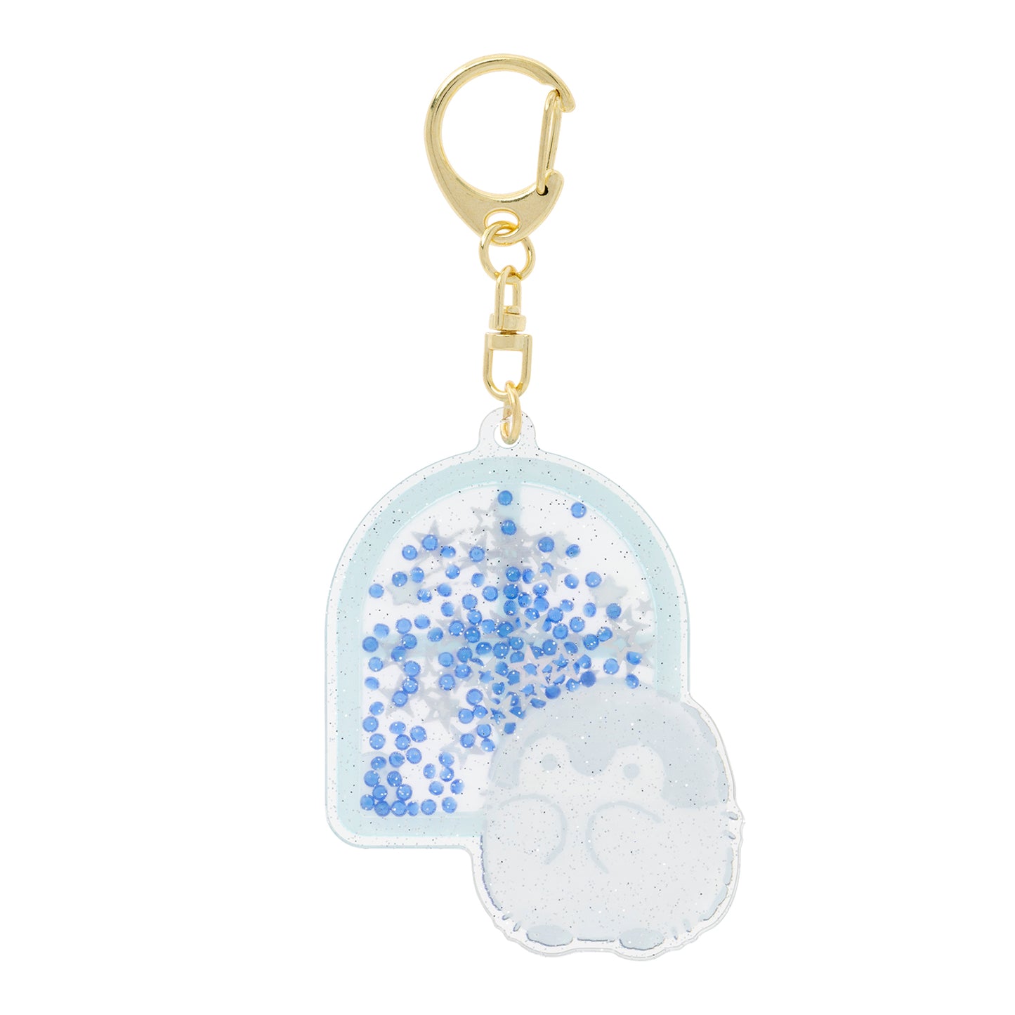 コウペンちゃん 君をみまもる星座なシャカシャカアクリルキーホルダー（流れ星かも…）