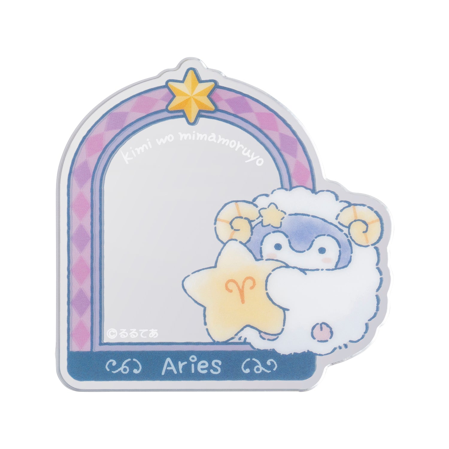 ちゃんみな アクリルミラーステッカー ロイファ 限定 4種セット Lil ala mode フェミニンリボン トレーディングアクリルミラー
