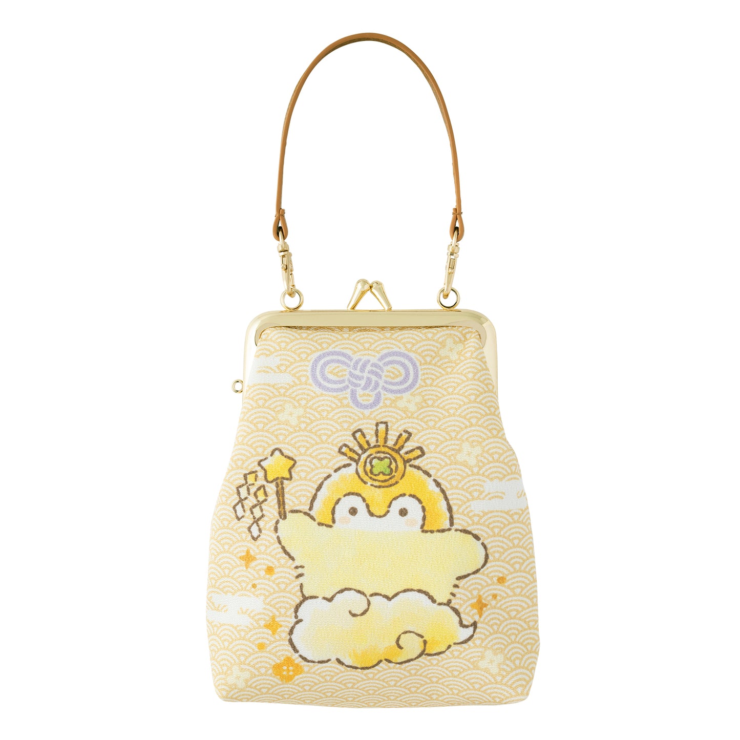 コウペンちゃん 神様なお守り型がま口ポーチ