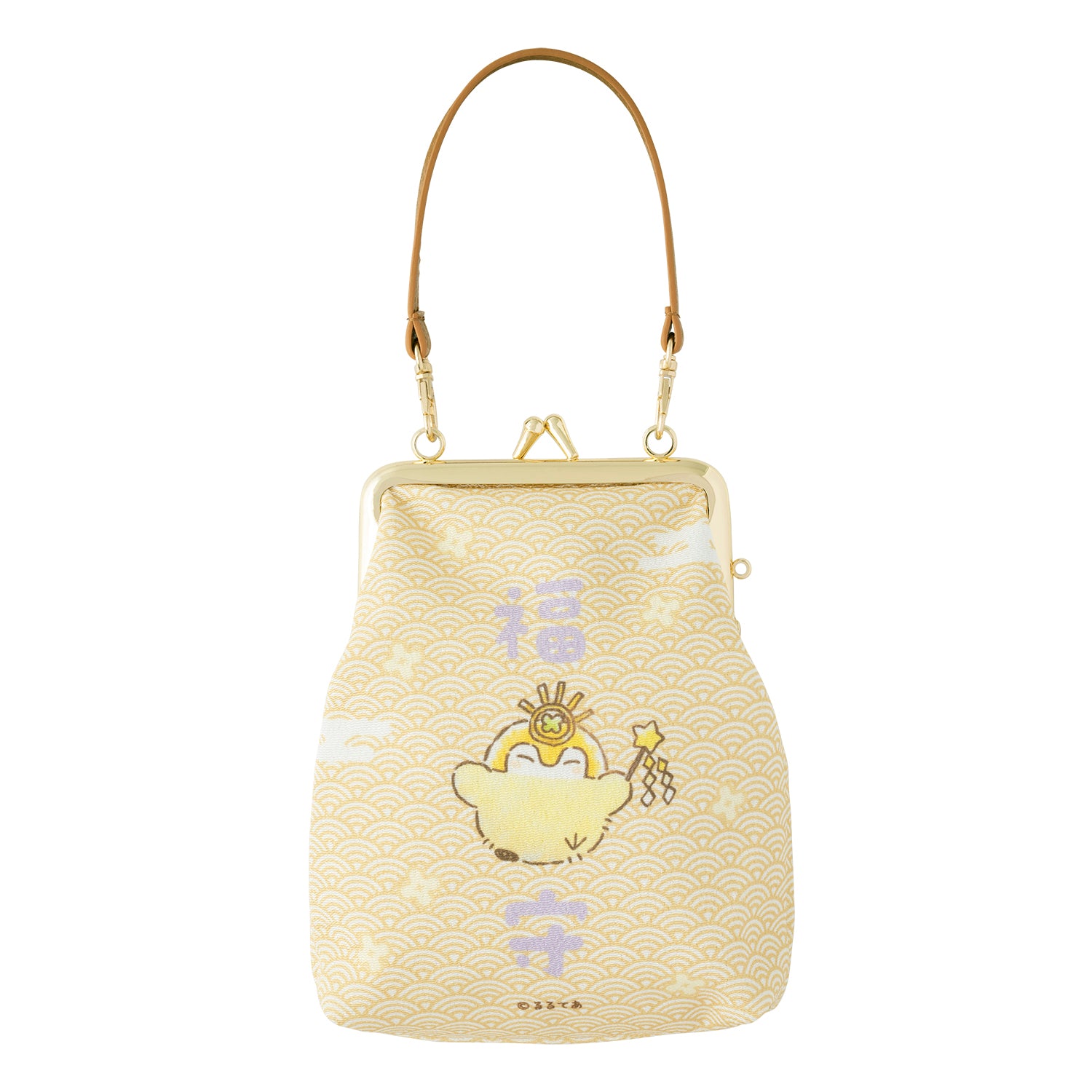 コウペンちゃん 神様なお守り型がま口ポーチ – コウペンちゃん