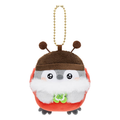 正能量企鵝 变成瓢虫了~扁扁的吊飾