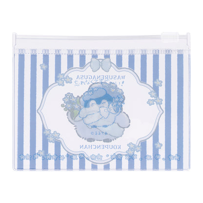 코우펜짱 하나마루 하늘빛 부케 트레이딩 슬라이더 파우치 (전 6종)