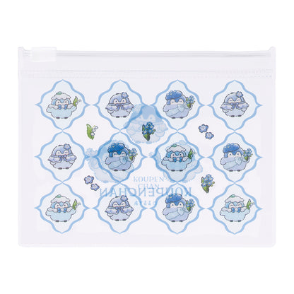 코우펜짱 하나마루 하늘빛 부케 트레이딩 슬라이더 파우치 (전 6종)