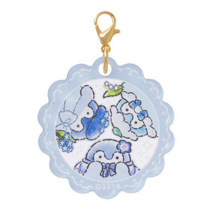 코우펜짱 하나마루 하늘빛 부케 트레이딩 아크릴 참 (전 6종)