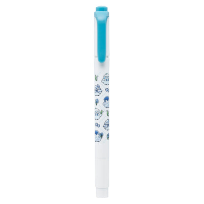 Koupen-chan Hanamaru Sky Blue Bouquet Mildliner Happy Blue 5 Color Set