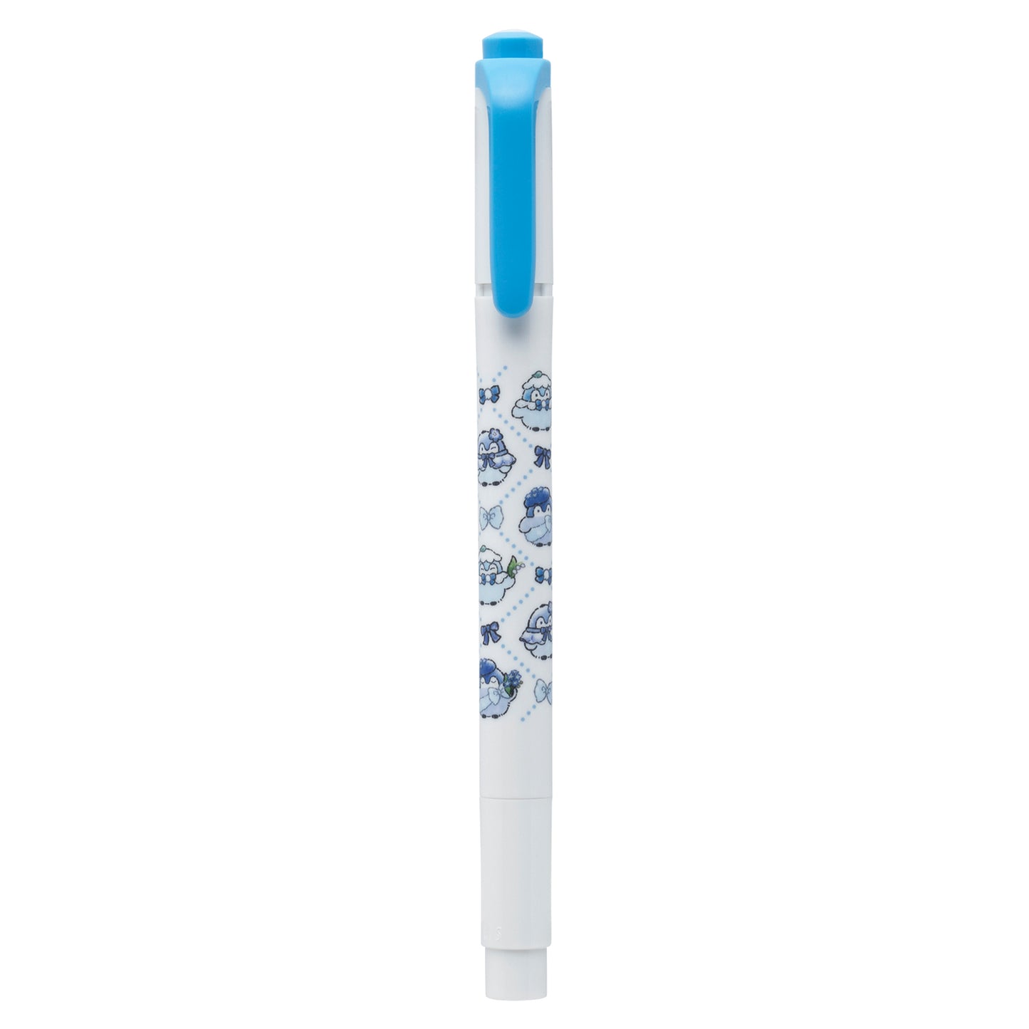 Koupen-chan Hanamaru Sky Blue Bouquet Mildliner Happy Blue 5 Color Set