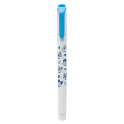 Koupen-chan Hanamaru Sky Blue Bouquet Mildliner Happy Blue 5 Color Set