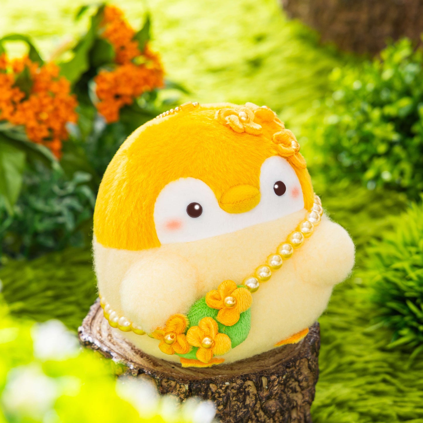 点赞鹅 桂花挂件