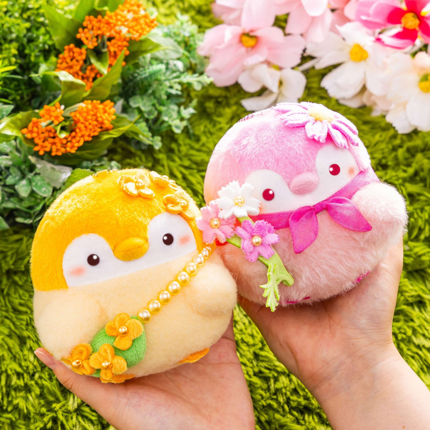 点赞鹅 波斯菊挂件