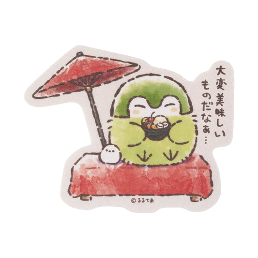 点赞鹅 花丸糖蜜店 可贴在手机上的和纸贴纸（真是非常美味的东西啊……）